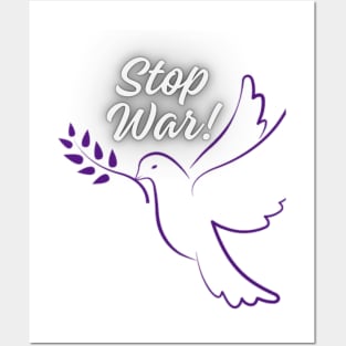 Stop War Posters and Art